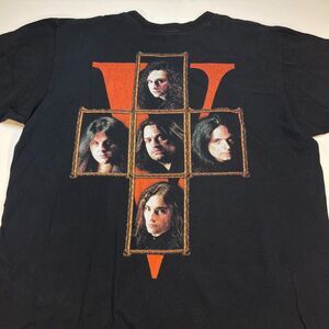 Vintage Symphony X - V The New Mythology Concert Tour T Shirt Sz XL 2 Sided